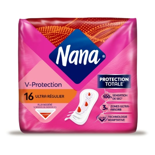 Serviettes hygiéniques Ultra Normal NANA