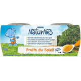 Compotes bébé dès 8 mois, fruits du soleil Naturnes NESTLE