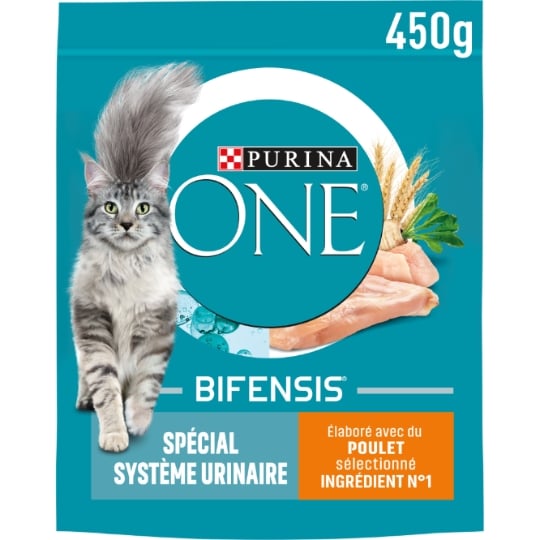 Croquettes pour chat Spécial système urinaire au poulet PURINA ONE