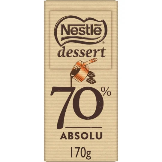 NESTLÉ Dessert Chocolat Noir Absolu 170g