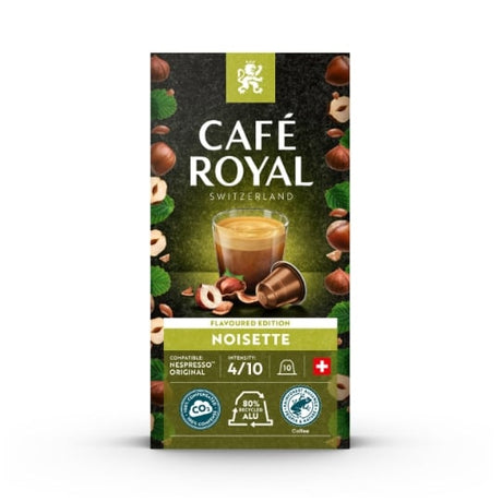 Café capsules Compatibles Nespresso noisette n°4 CAFE ROYAL