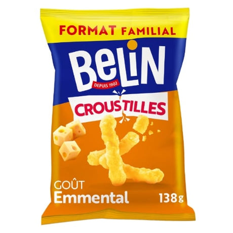 Biscuits apéritifs gout emmental Croustilles BELIN