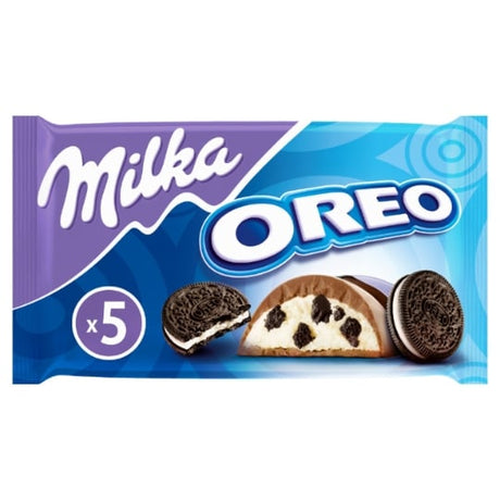 Barres chocolatées chocolat au lait Oreo MILKA