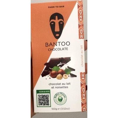 BANTOO Mix Chocolat Lait-Arachides Salées 100g