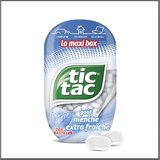 Bonbons Menthe Extra Fraîche TIC TAC