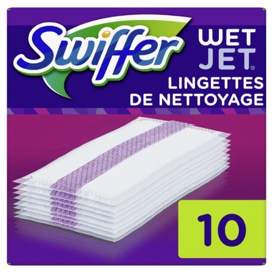 Recharge Lingettes de Nettoyage Spray Wetjet SWIFFER