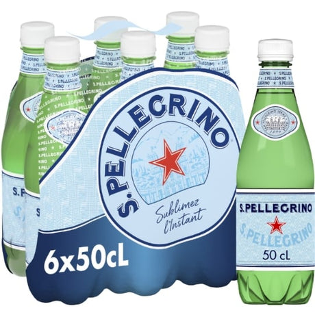 Eau minérale gazeuse naturelle S.PELLEGRINO