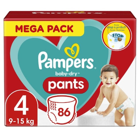 Couches-Culottes Baby-Dry Pants Taille 4 9kg-15kg PAMPERS