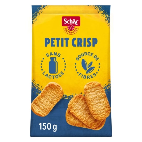 Petits grillés Crisp Scorpor sans gluten et sans lactose SCHAR