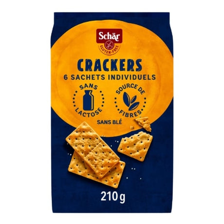 Biscuits apéritifs crackers sans gluten SCHAR