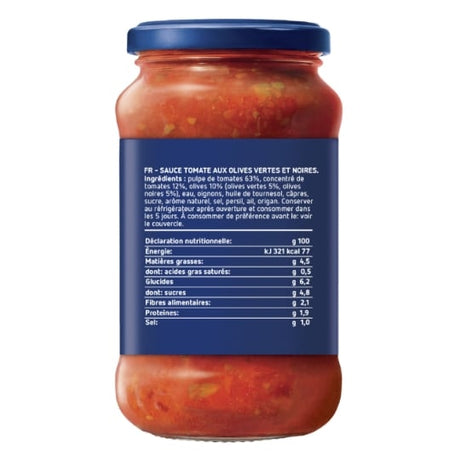 Sauce tomates olive BARILLA