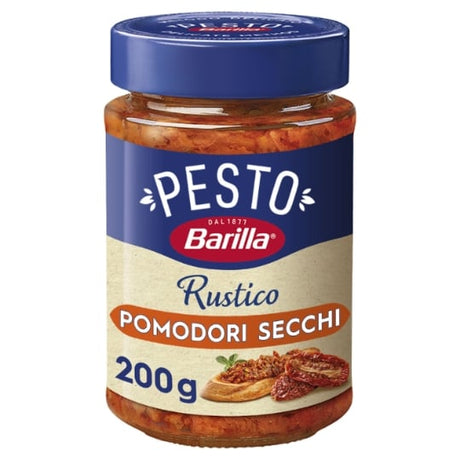 Sauce pesto rustico tomates séchées BARILLA