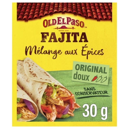 Epices Fajitas Doux OLD EL PASO