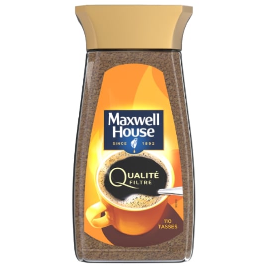 Café soluble qualité filtre MAXWELL HOUSE