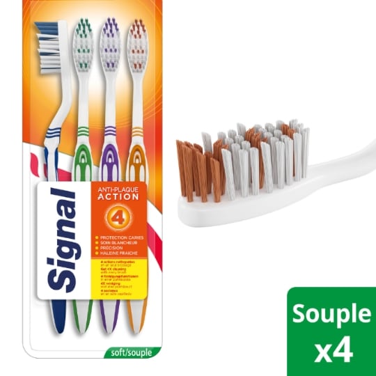 Brosse A Dents Souple 4 Actions 4 Saisons SIGNAL