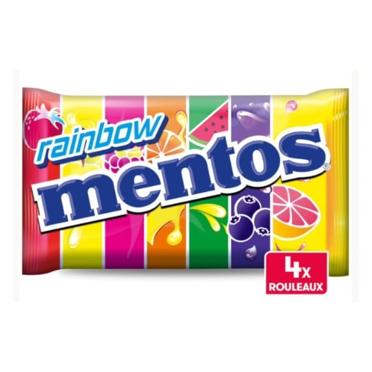 Bonbons parfums fruités MENTOS