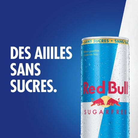 Boisson énergisante sans sucres RED BULL