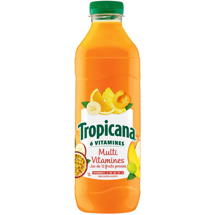 TROPICANA Jus Essentiels Multivitaminés PET 1L