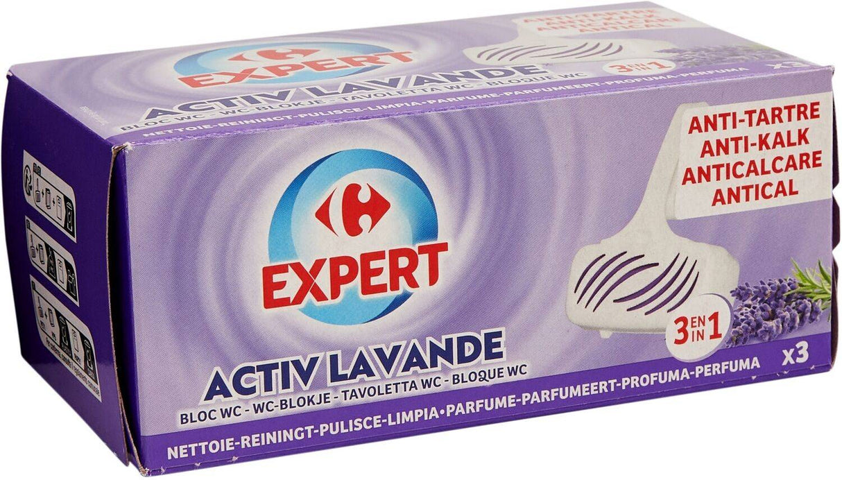 CARREFOUR SENCE Bloc WC Nettoyant Lavande 40 g