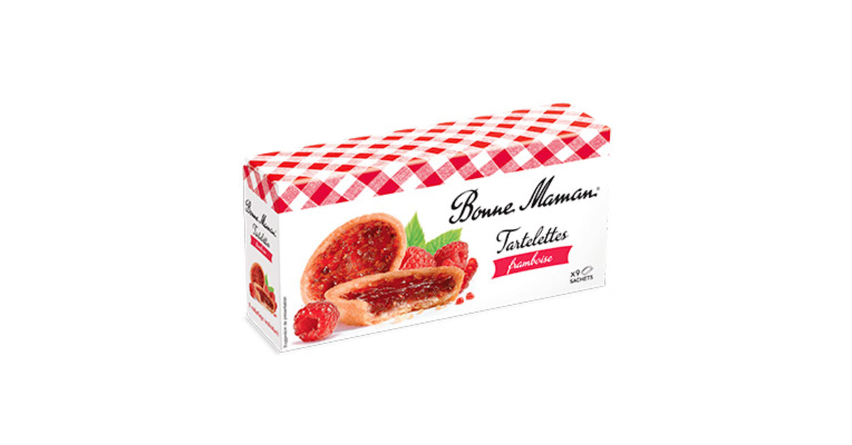 BONNE MAMAN Tartelettes Framboise 135 g