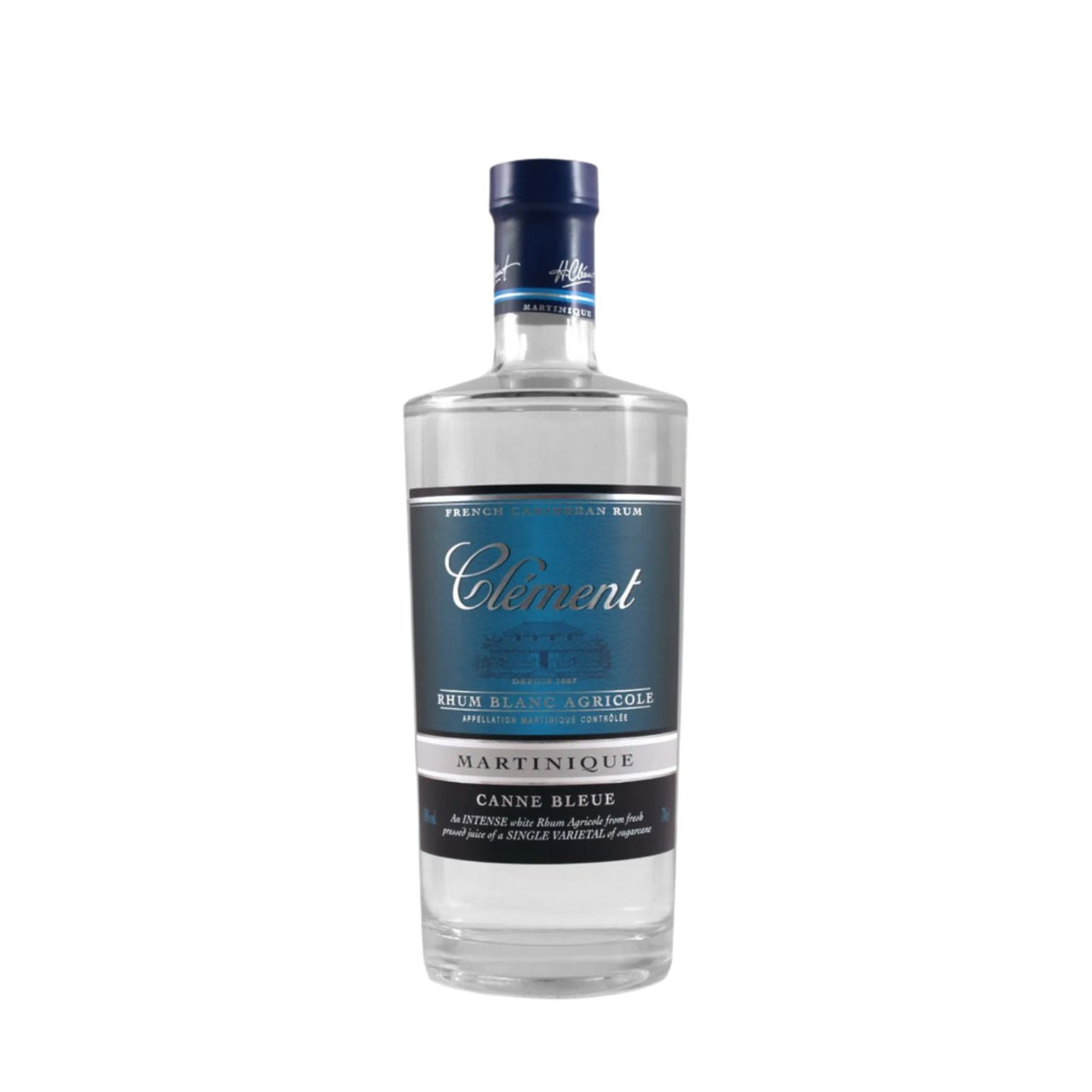 CLEMENT Rhum Blanc Canne Bleue