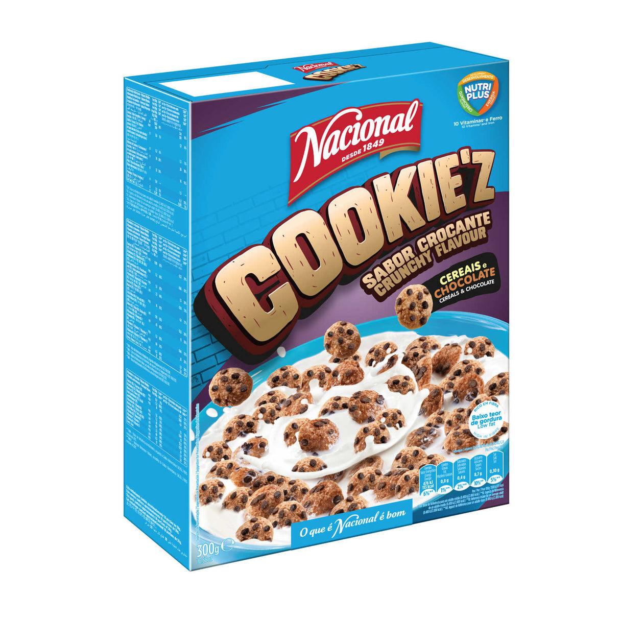 NACIONAL Cookiez Céréales 300 g