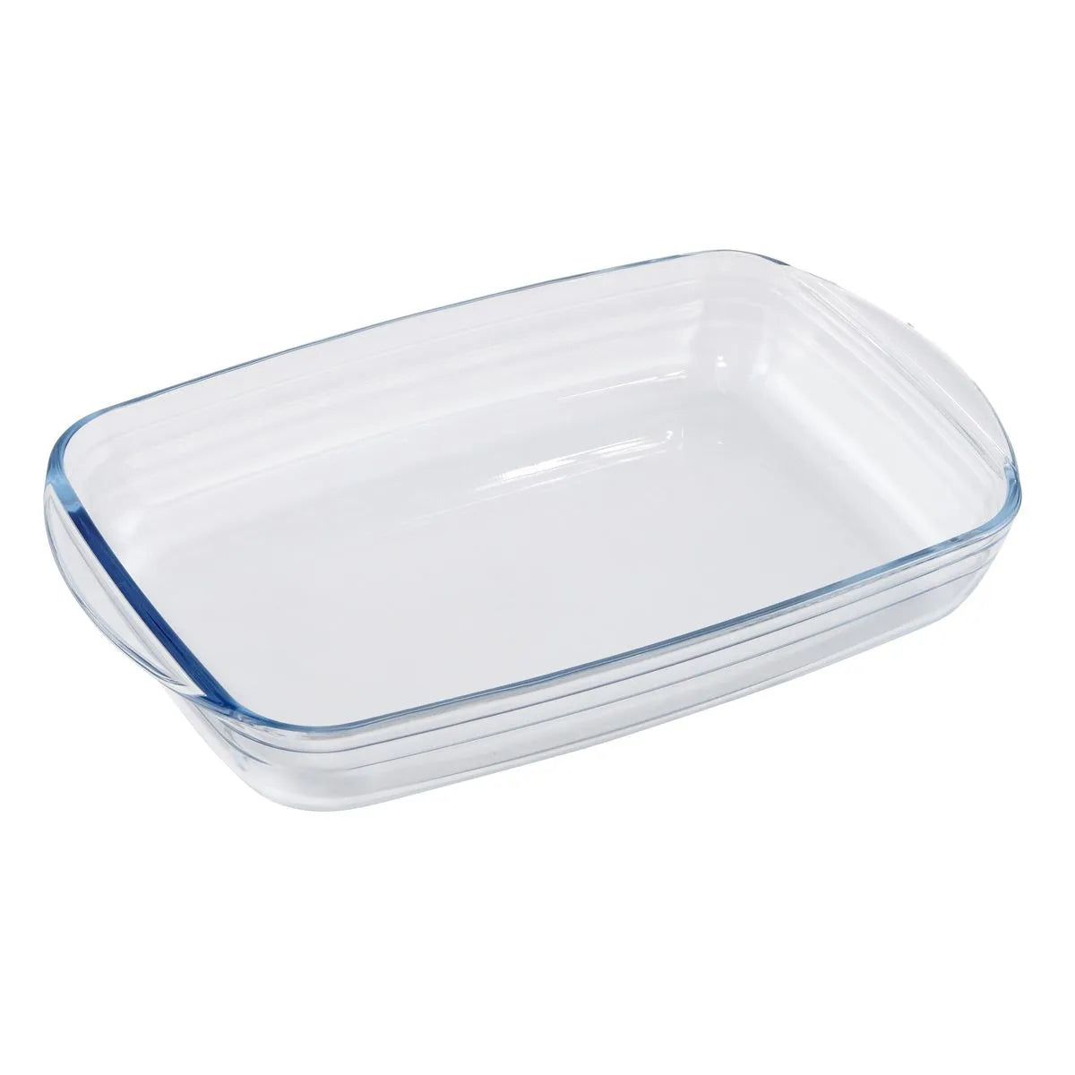 CARREFOUR HOME Plat Rectangulaire en Verre 35x22 cm