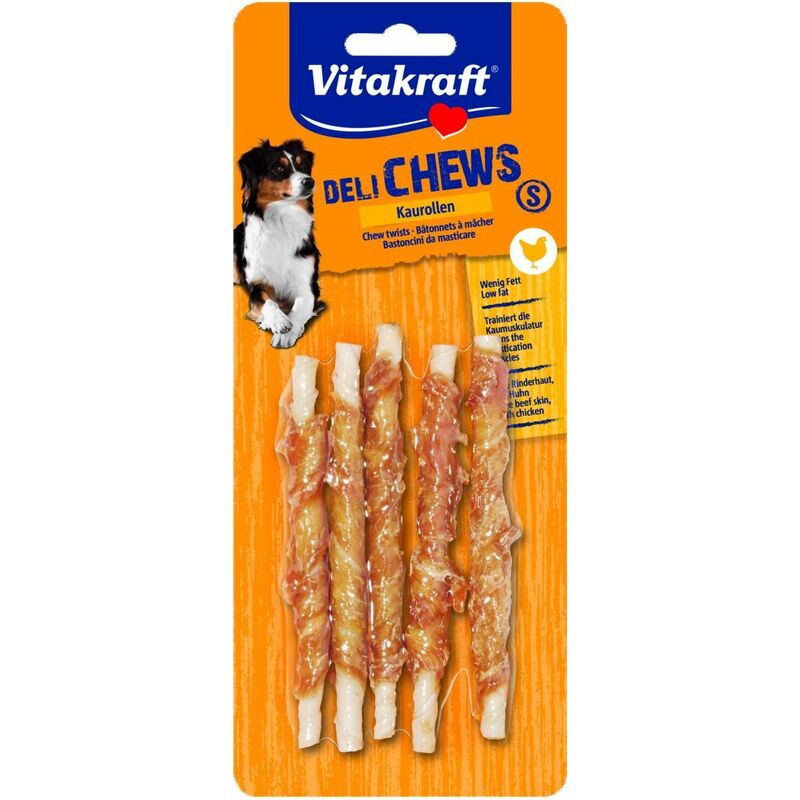 VITAKRAFT Bâtonnets à Mâcher Poulet Taille S Lot de 5