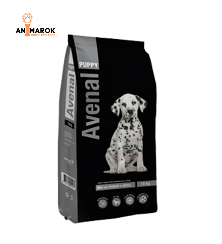 AVENAL Croquettes Mini-Chien Poulet et Riz 4kg