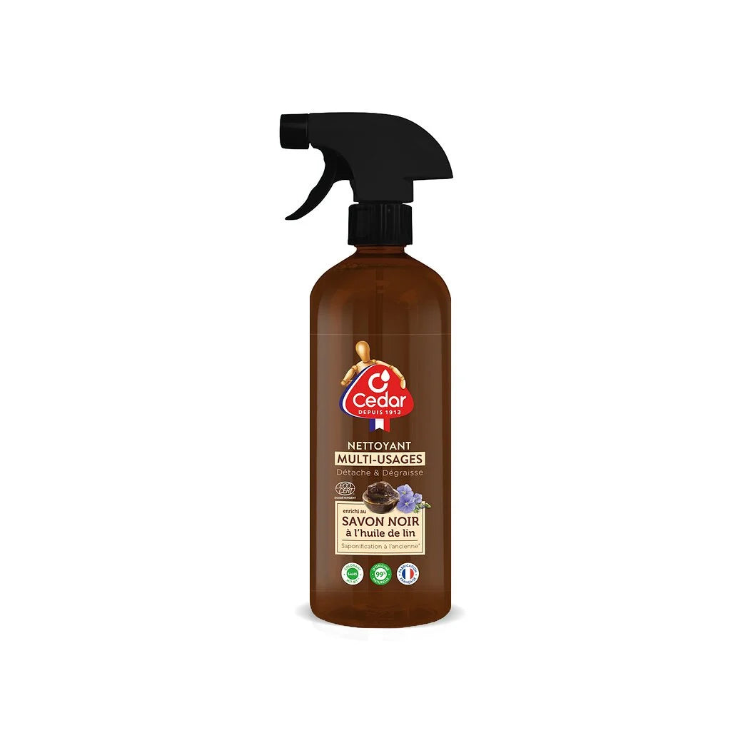 O'CEDAR Spray Nettoyant Savon Noir 750 ml