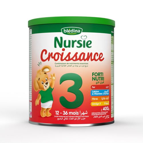 NURSIE Lait de Croissance 3ème Âge 400g