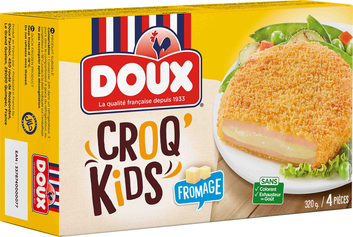 DOUX Croq Kids de Poulet au Fromage 320 g