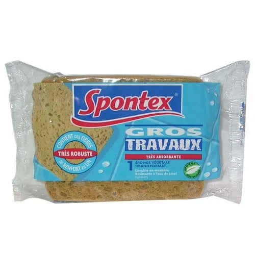 SPONTEX Éponge Tradition N°4 Lot de 2