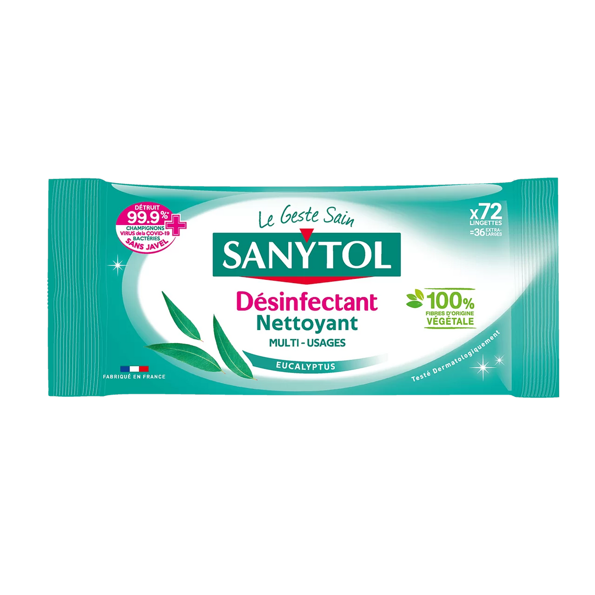 SANYTOL Lingettes Désinfectantes Mini Format