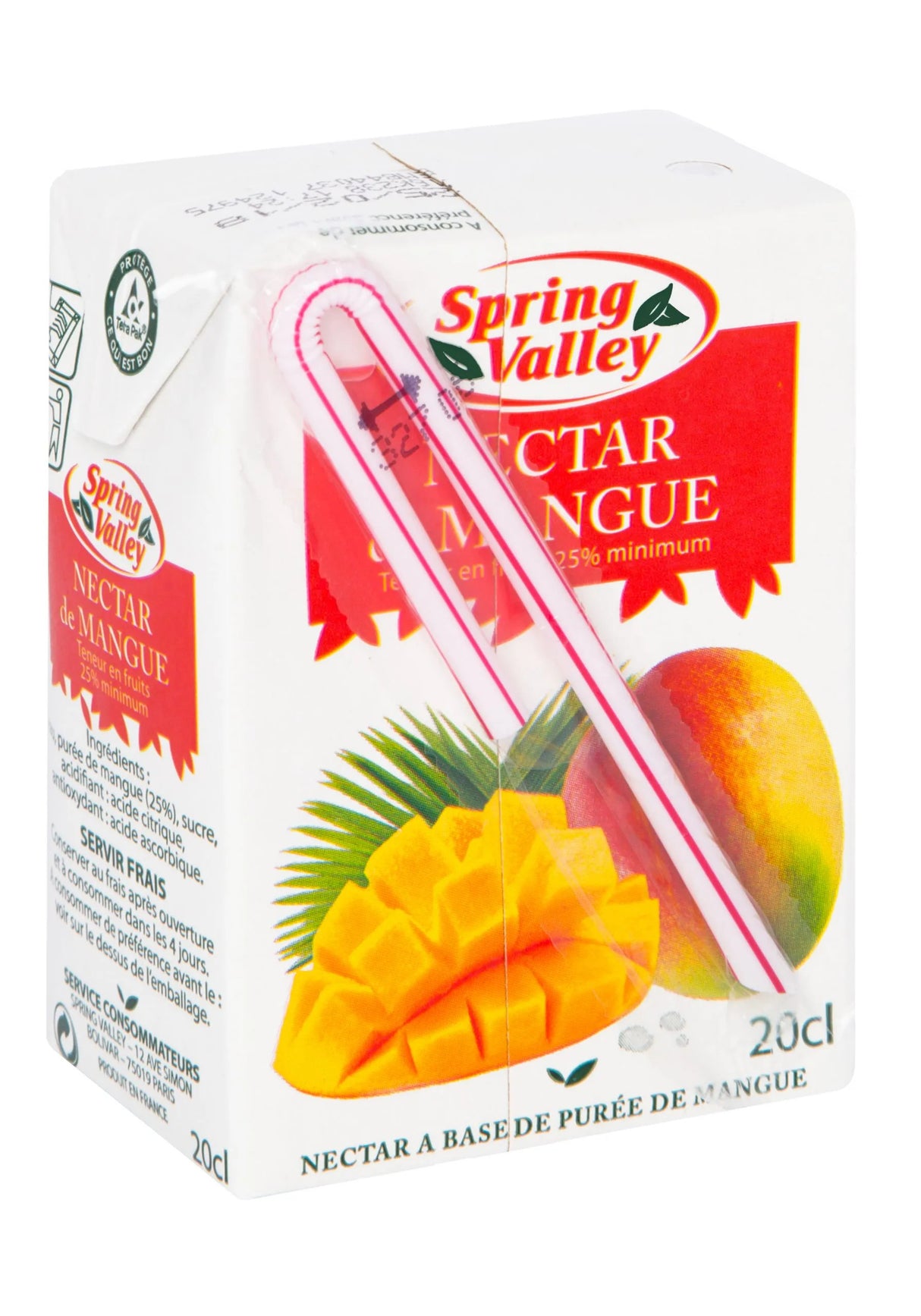 SPRING VALLEY 100% Nectar Mangue Brique 20cl