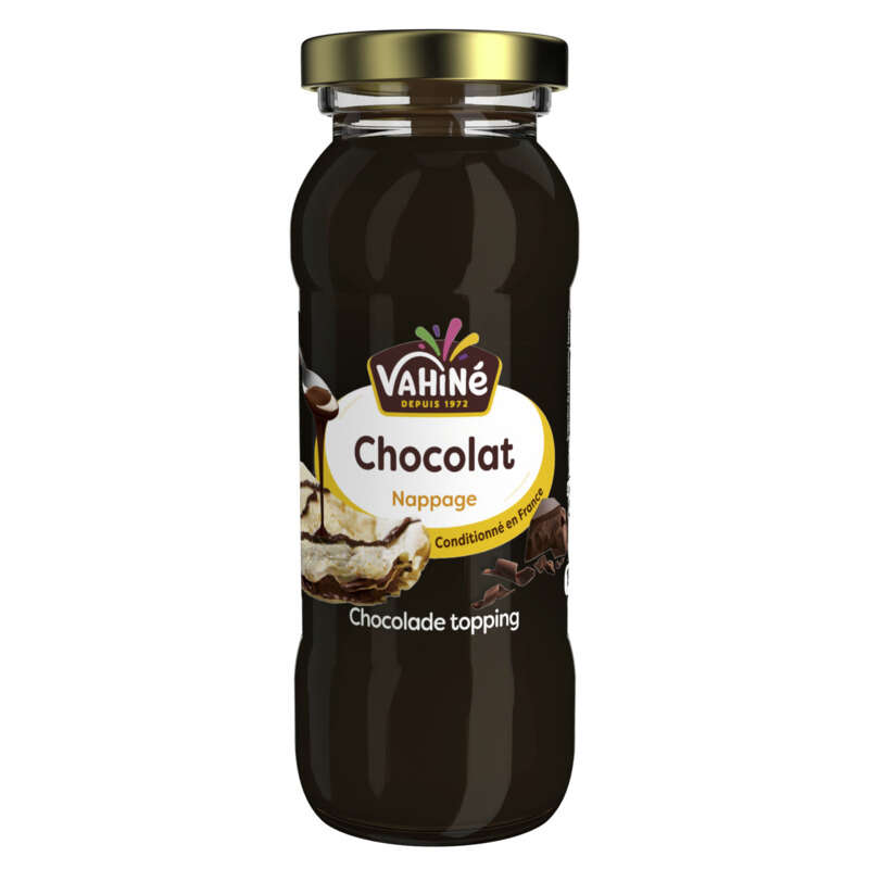 VAHINE Nappage Chocolat pour Desserts 190g