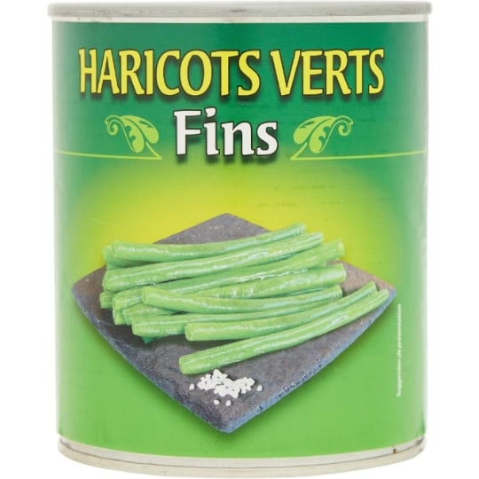 Haricots verts fins