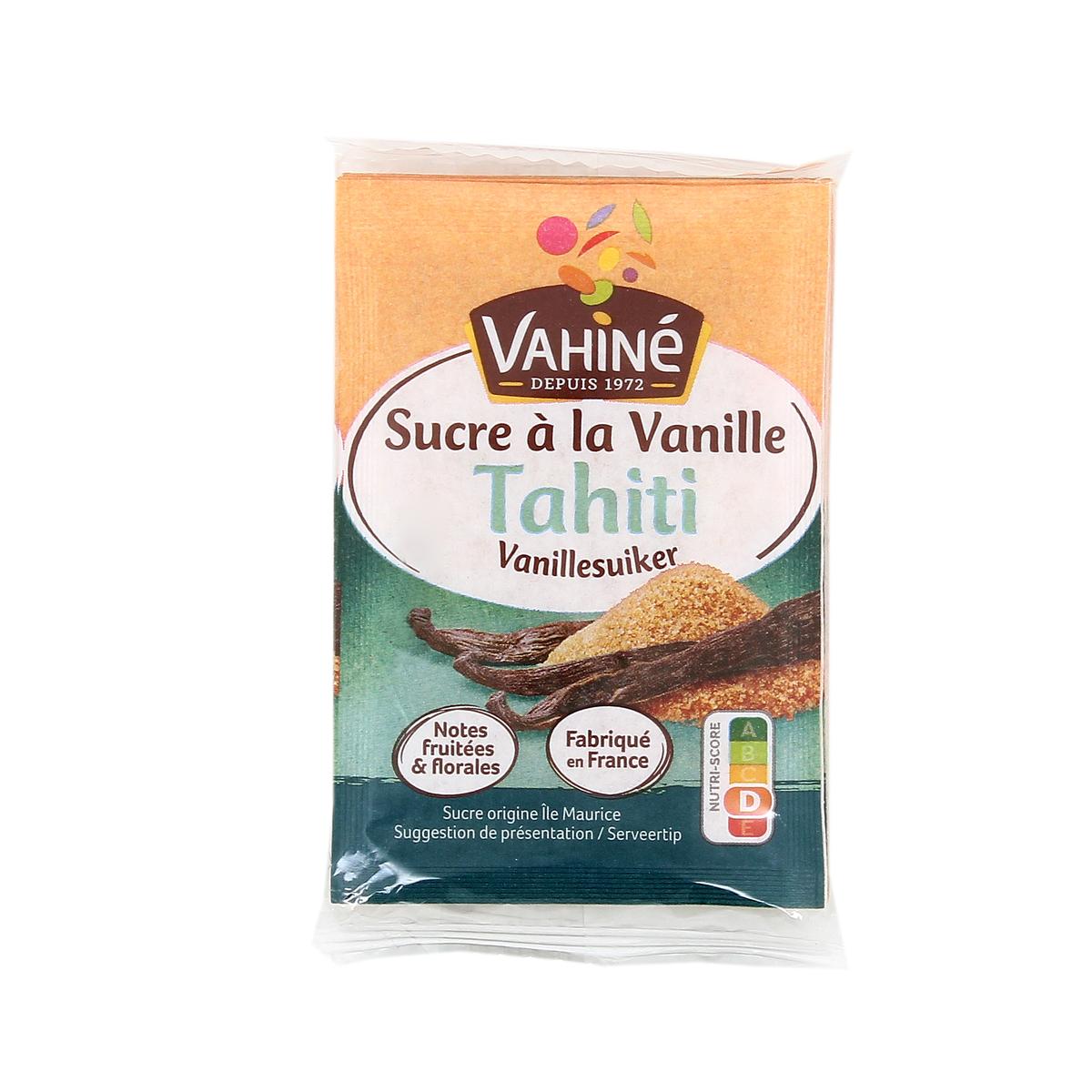 VAHINE Sucre de Tahiti Pack de 5 Sachets 37,5 g