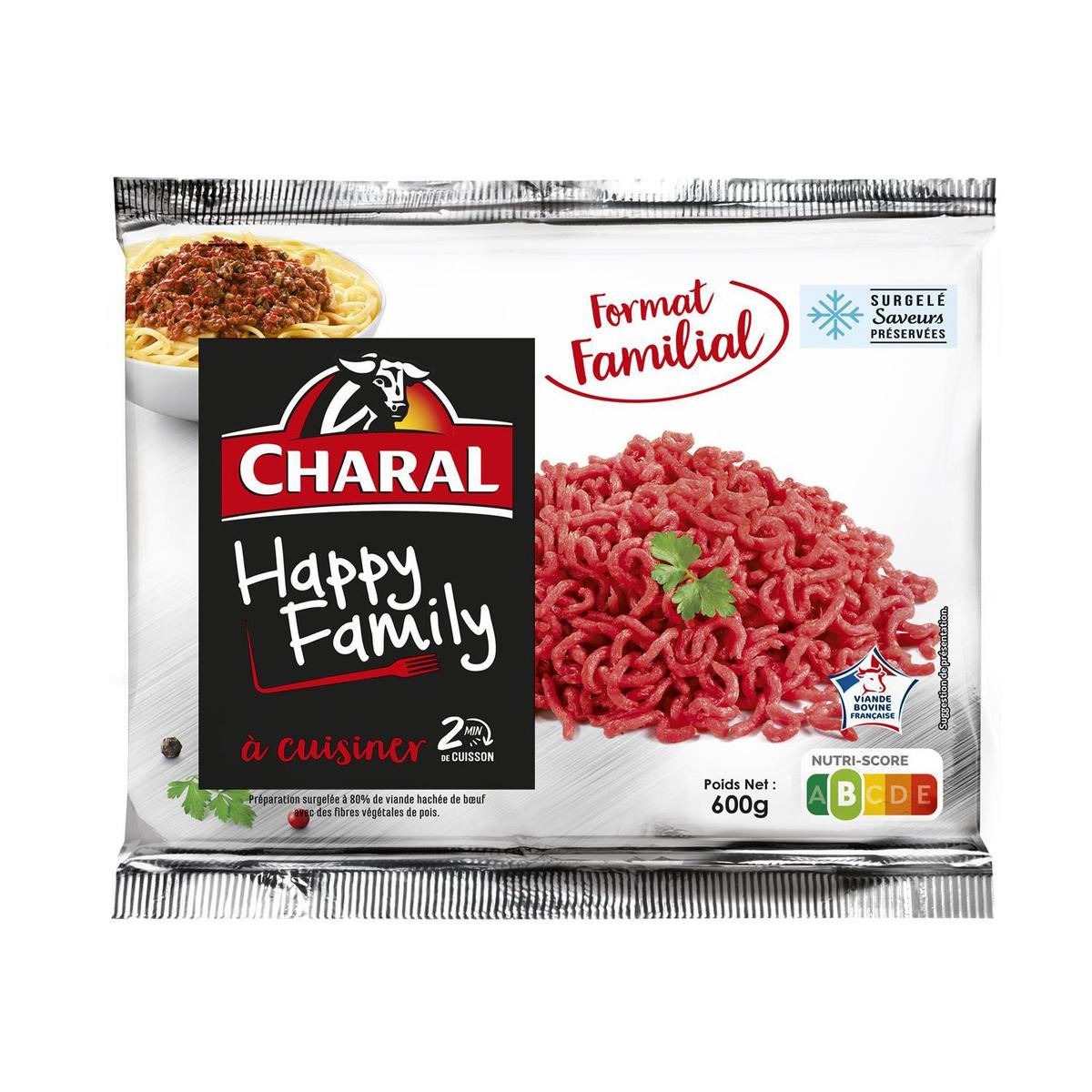 CHARAL Happy Family à Cuisiner 600 g