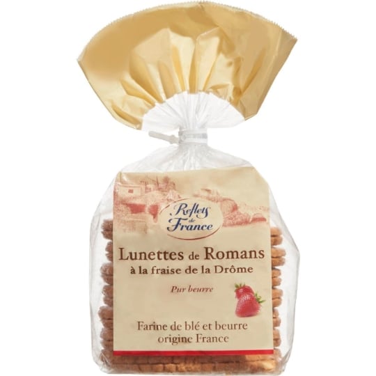 Biscuits Lunettes de Romans fraise REFLETS DE FRANCE