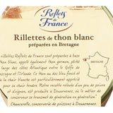 Rillettes de thon blanc REFLETS DE FRANCE