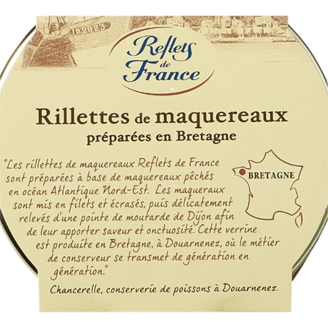 Rillettes de maquereaux REFLETS DE FRANCE