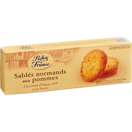 Biscuits Sablés normands aux pommes REFLETS DE FRANCE