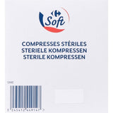 Compresses stériles gaze hydrophile 5x5 cm CARREFOUR