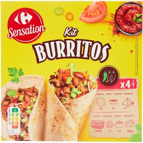 Kit Burritos CARREFOUR SENSATION