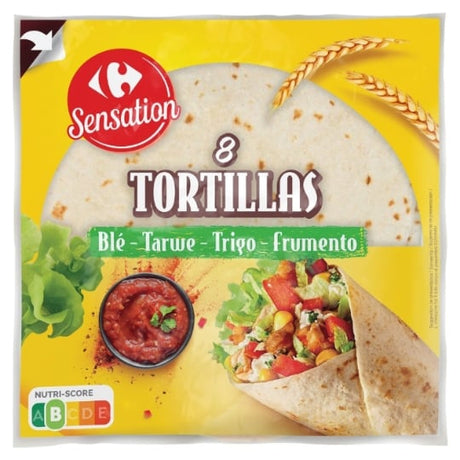 Galettes tortillas de blé à garnir CARREFOUR EXOTIQUE