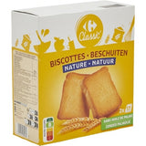 Biscottes nature CARREFOUR CLASSIC