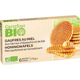 Biscuits bio gaufres au miel CARREFOUR BIO