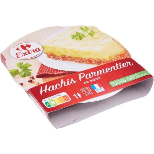 Plat cuisiné hachis parmentier bœuf CARREFOUR EXTRA