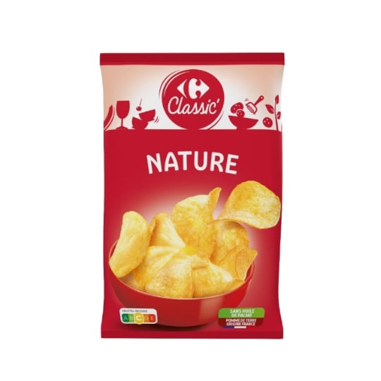 Chips nature CARREFOUR CLASSIC